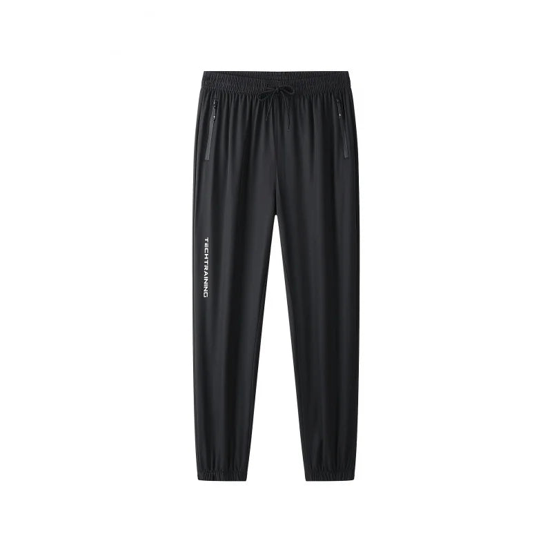 Men's Summer Running Pants Thin Ventilate Casual Sports Jogging Pants Fishing Football Man Hiking Gym Sweatpants Fashion Casual