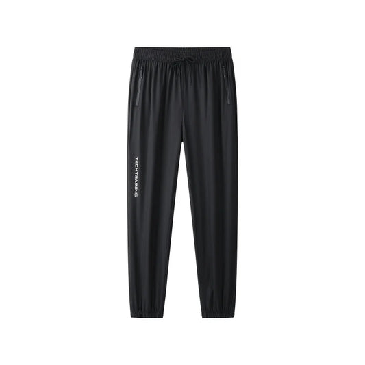 Men's Summer Running Pants Thin Ventilate Casual Sports Jogging Pants Fishing Football Man Hiking Gym Sweatpants Fashion Casual