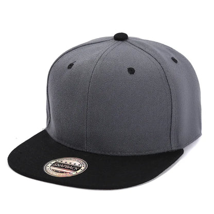 Spring and Summer Baseball Cap Flat Brim Camouflage Fashion Hip Snapback Hat Plain Gorras Bone Blank Caps