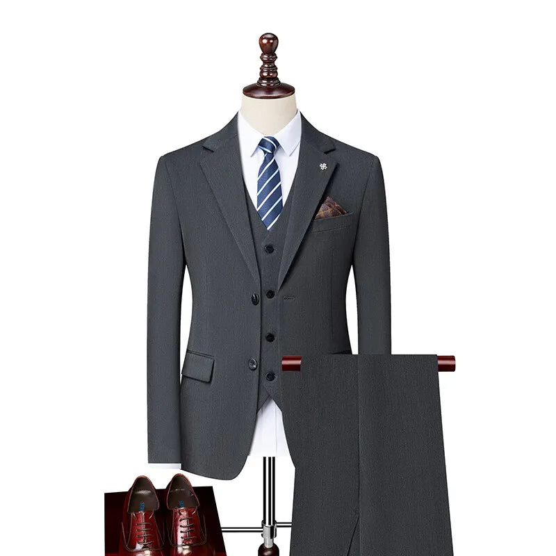 2025 High quality fashion handsome everything fashion business leisure has a single west two sets three sets