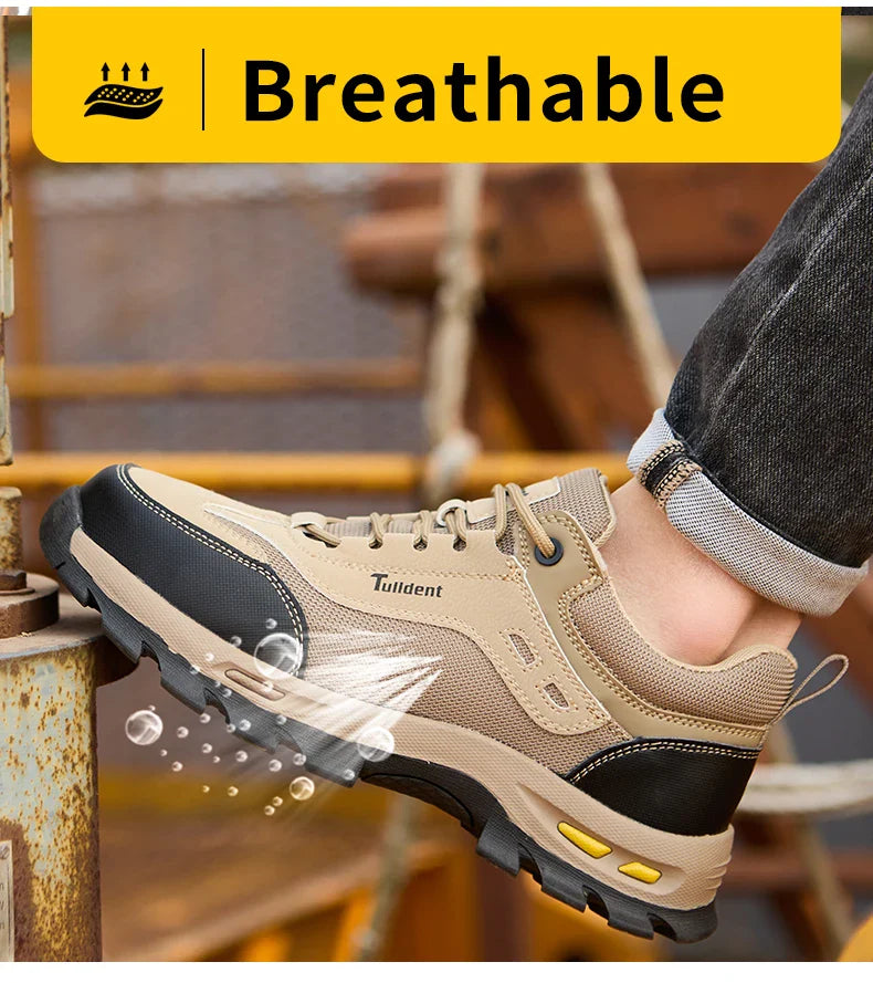 Men's protective shoes, safety shoes, anti smash and anti stab work shoes, insulated shoes, comfortable protective boots