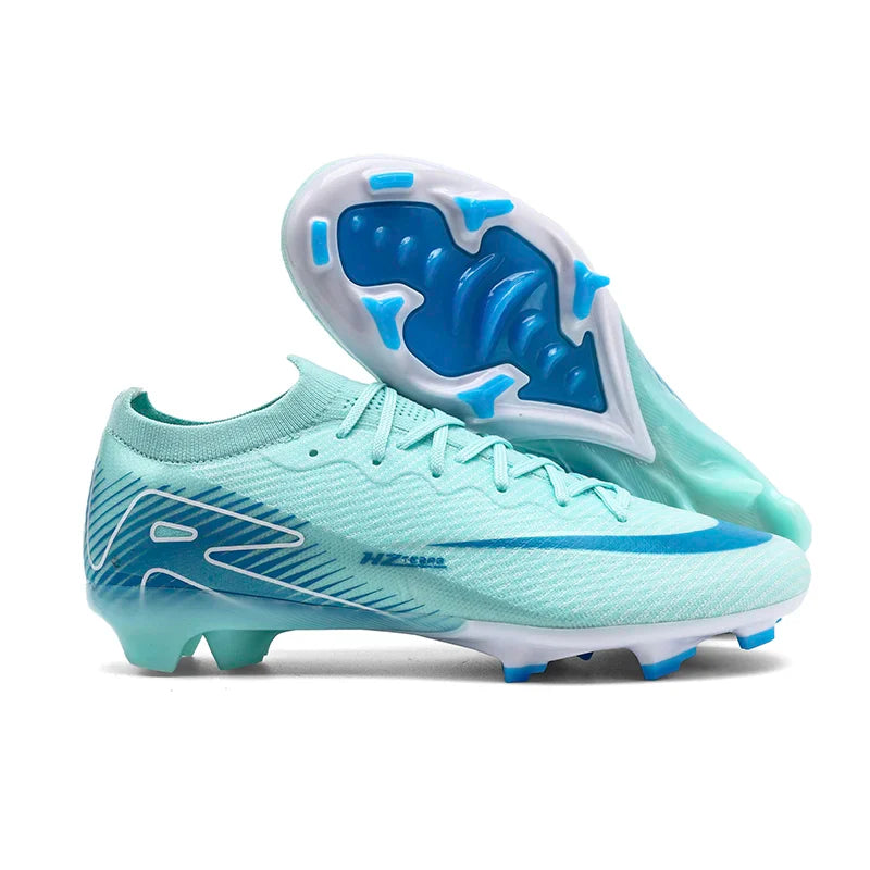 New Men Football Boots Ultralight Soccer Shoes Cleats Long Spikes Match Breathable Indoor Sneakers Training Drop Shipping