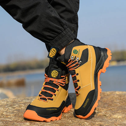 Men Safety Shoes Steel Toe Work Shoes Sneakers Anti-Smash Anti-piercing Work Boots Indestructible Protective shoes