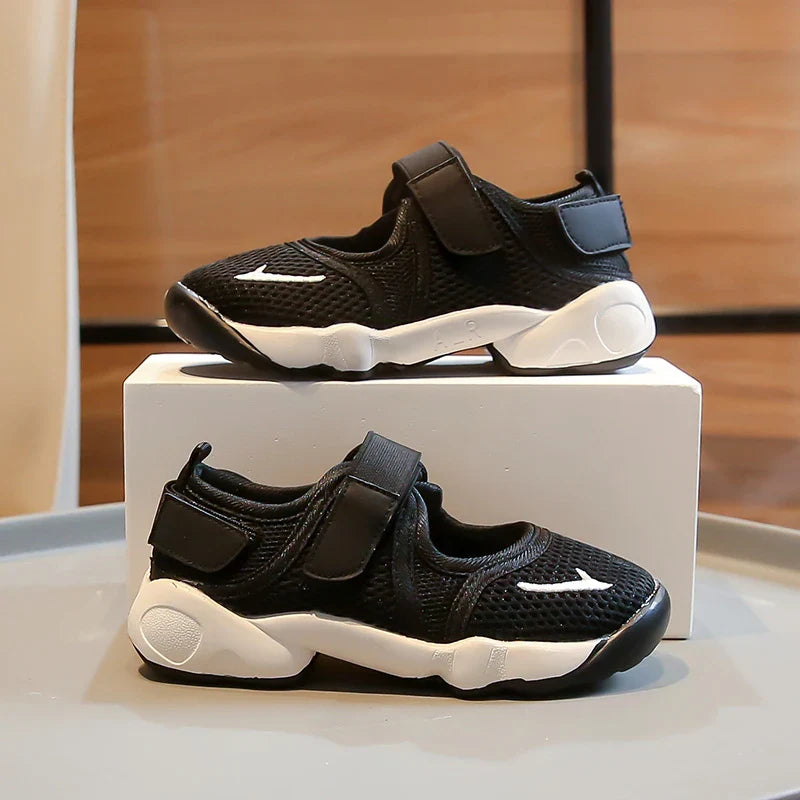 Children's Sneakers Spring Autumn New Girls School Sports Shoes Fashion Versatile Kids Causal Boys Basketball Shoes Soft Bottom