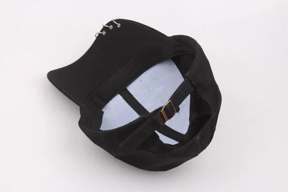 Hip Hop Women's Baseball Cap With Ring Circle Snapback Hats For Men Women Unisex Dad Hat Adjustable Kpop Korean Style Gorra