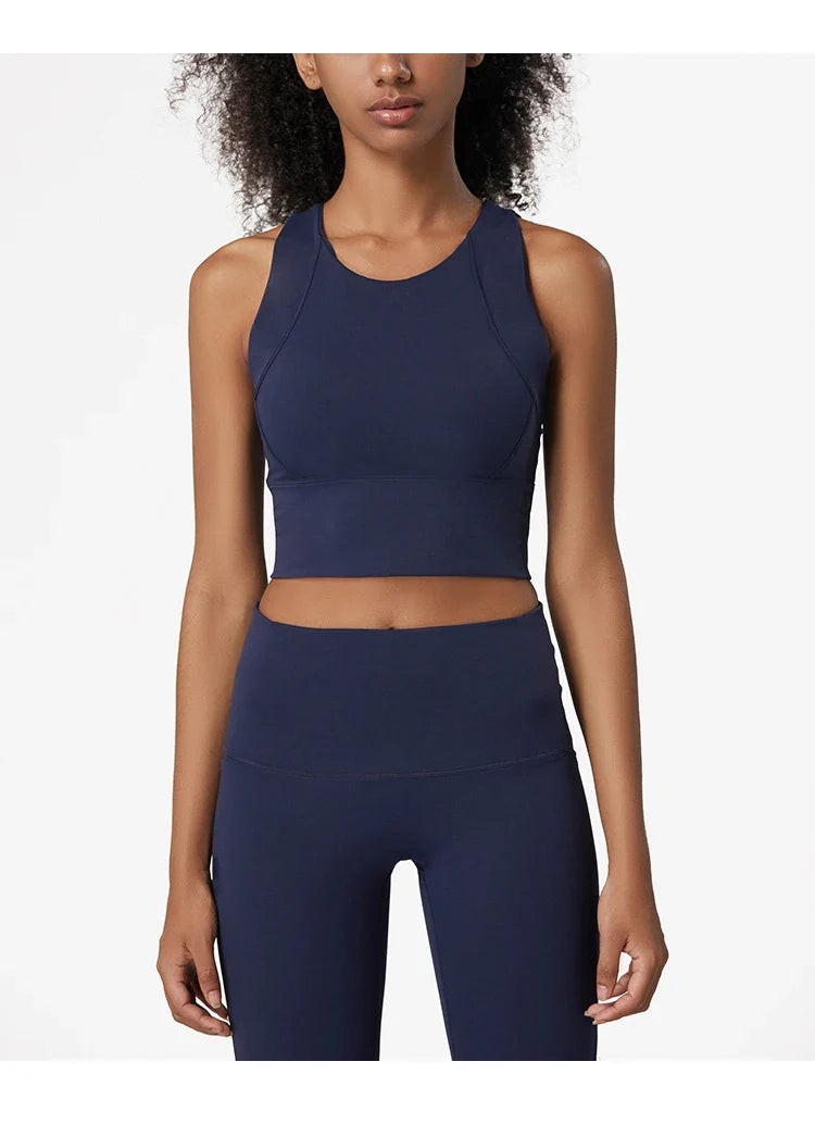 High Elastic Women's 2 Piece Yoga Set with Sports Bra and Leggings High Stretch Pants Bra with Coaster Women's Sports Suit👚