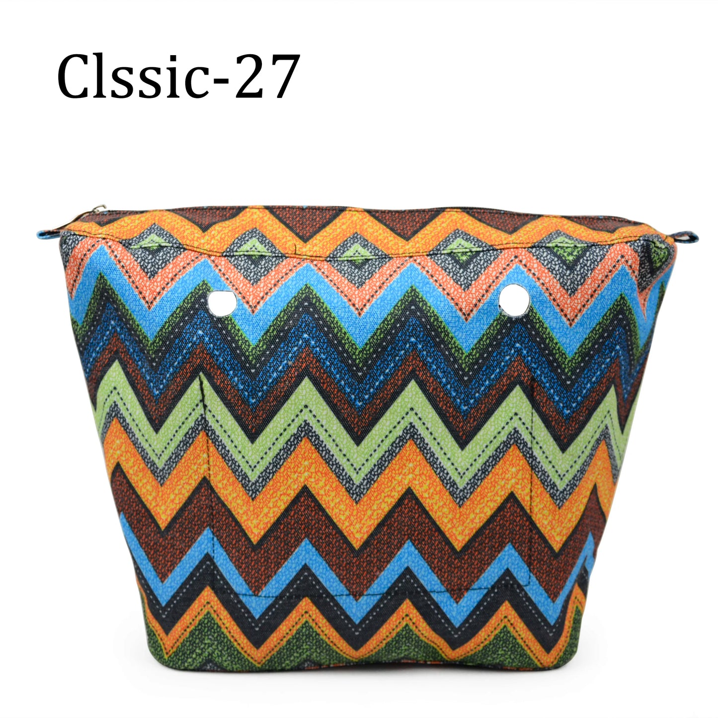 Composite Twill Cloth Waterproof Inner Lining Insert Zipper Pocket for Classic Mini Obag Senior Inner Pocket for O Bag