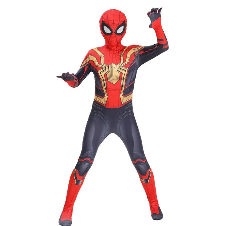 Anime Superhero  Costume Miles Morales Cosplay Zentai Bodysuit  Halloween Costumes Kids Superhero Costumes Movie Characters
