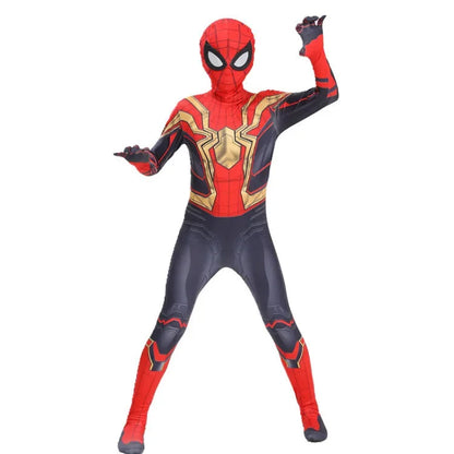 Anime Superhero  Costume Miles Morales Cosplay Zentai Bodysuit  Halloween Costumes Kids Superhero Costumes Movie Characters