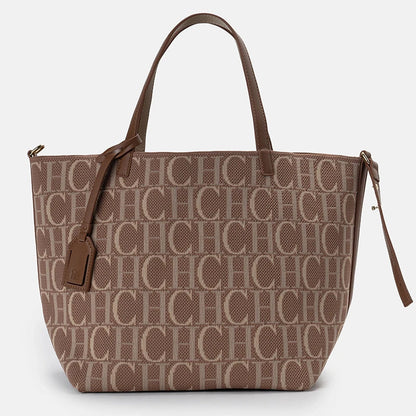 Ladies Brand Fashion Alphabet Print Large Capacity Handbag 2025 New Style Elegant Casual Travel High Quality Hand
