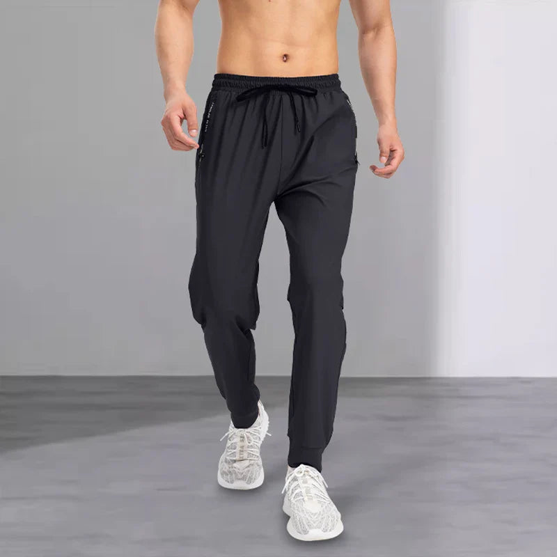 Men's sports pants, sports training pants flexible, gym exercise running, fast dry light weight comfortable fit