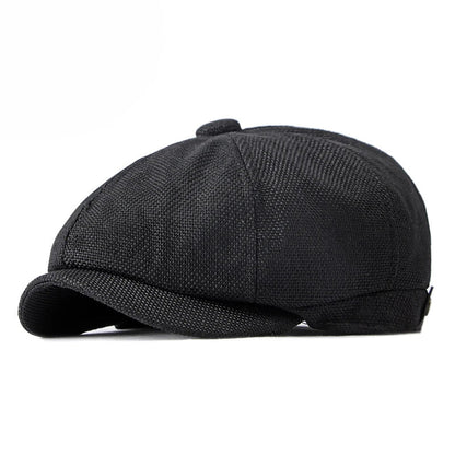 Retro Newsboy Caps Men British Painters Hats Spring and Summer Berets Herringbone Flat Cap Hip Hop Berets