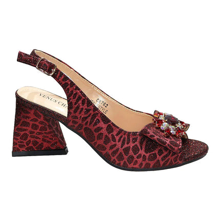 African Fashion Italian Shoes And Bag Sets For Evening Party With Stones Colorful Italian Handbags Match