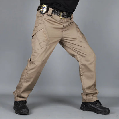 Summer Military Tactical Cargo Pants Casual Trousers Men Wear-resisting Multi-Pockets 1/2Pcs Outdoor Hiking Work Trousers Men