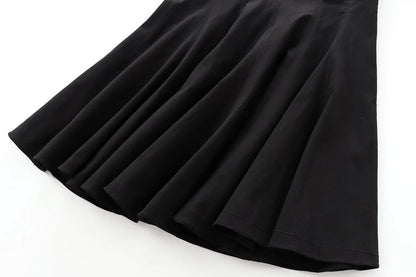 Ruffles Mini Party Dress Women Sleeveless A-Line Chic Evening Club Dress Fashion 2025 Y2K Girl Street Vestidos