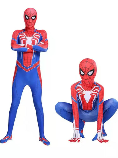 2026 High Quality Superhero Spidermans Costume Bodysuit For Kids Adult Spandex Zentai Halloween Party Cosplay Jumpsuit