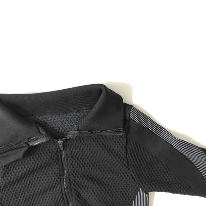 2/3Pcs Women Yoga Suit Seamless Knitted Yoga Pants Leggings Clothing Zipper Long Sleeve Crop Top Fitness Wear Sportswear Gym Set