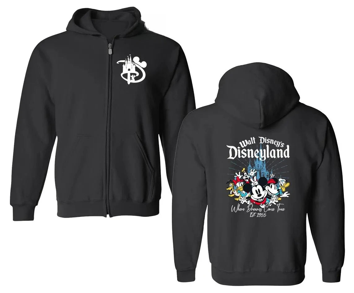 Mickey and Friends Full Zip Hoodies