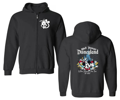 Mickey and Friends Full Zip Hoodies