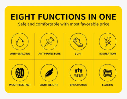Insulation 10KV Safety Shoes Men Anti-smash Breathable Electrician Welding Work Boots  Puncture-Proof Male Footwear