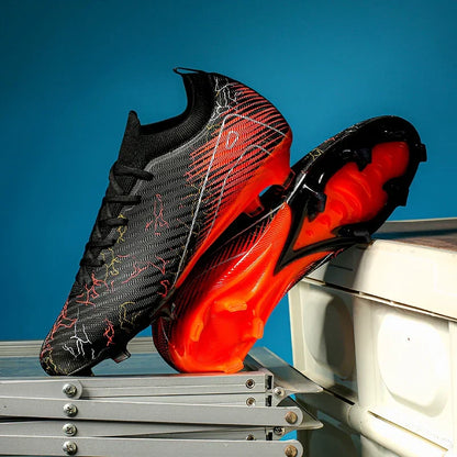 New Men's Football Boots Non-Slip Soccer Shoes Cleats Training FG Top Quality Sneakers Wholesale Drop Shipping Unisex Adult