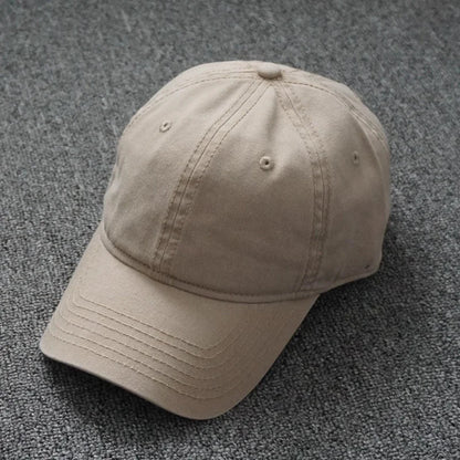 Oversize 100% Cotton Baseball Cap Large Snapback Hat for Big Heads Men Women Blank Sun Cap Adjustable Plain Dad Golf Cap