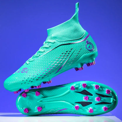New MenFootball Boots High-quality  Soccer Shoes Professional Outdoor FG/TF Non-Slip Soccer Cleats Training Shoes Ultralight