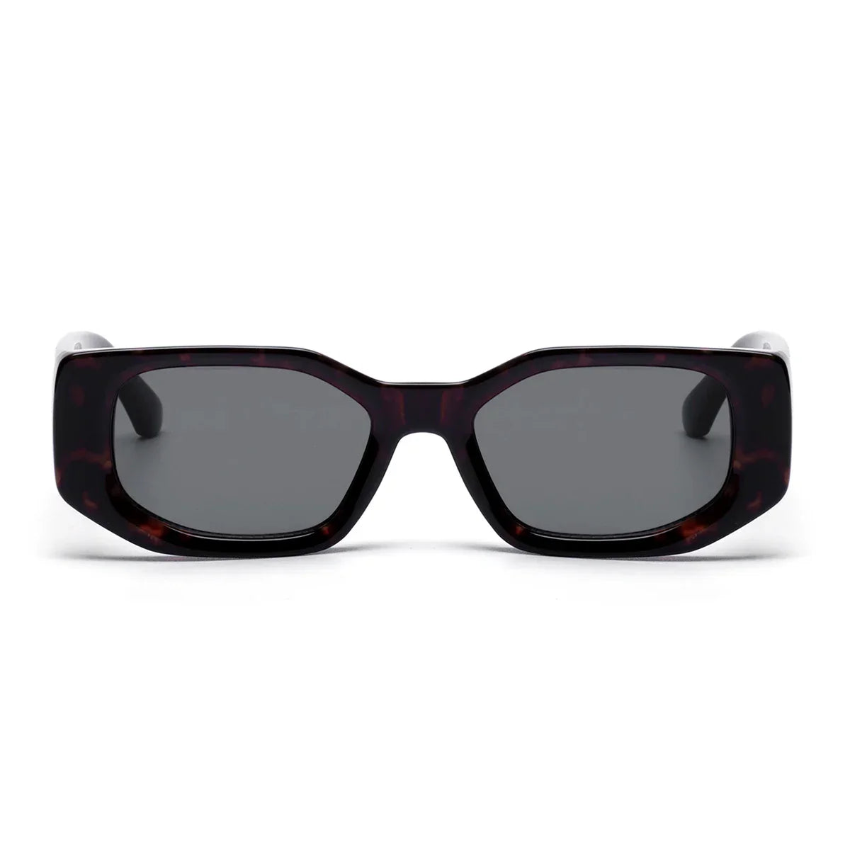 black classic retro designer branded concave irregular thick frame men women fashion sunglasses