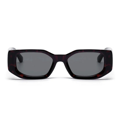 black classic retro designer branded concave irregular thick frame men women fashion sunglasses