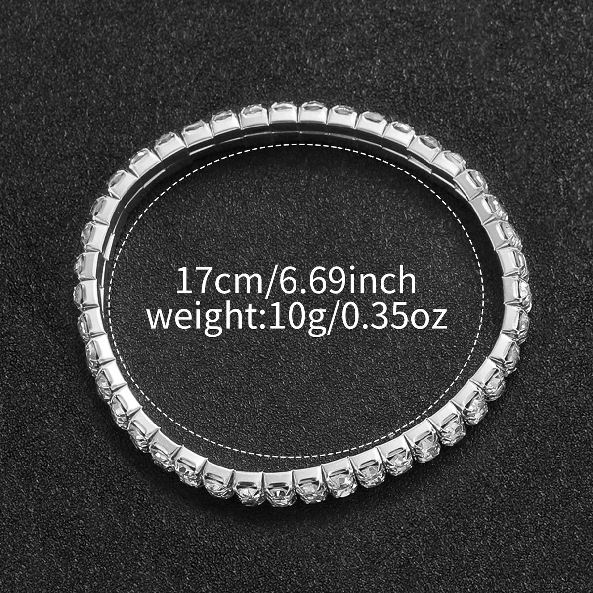 Fashion Women Stainless Steel  Silver Color Quartz Watch with Diamond Bracelet