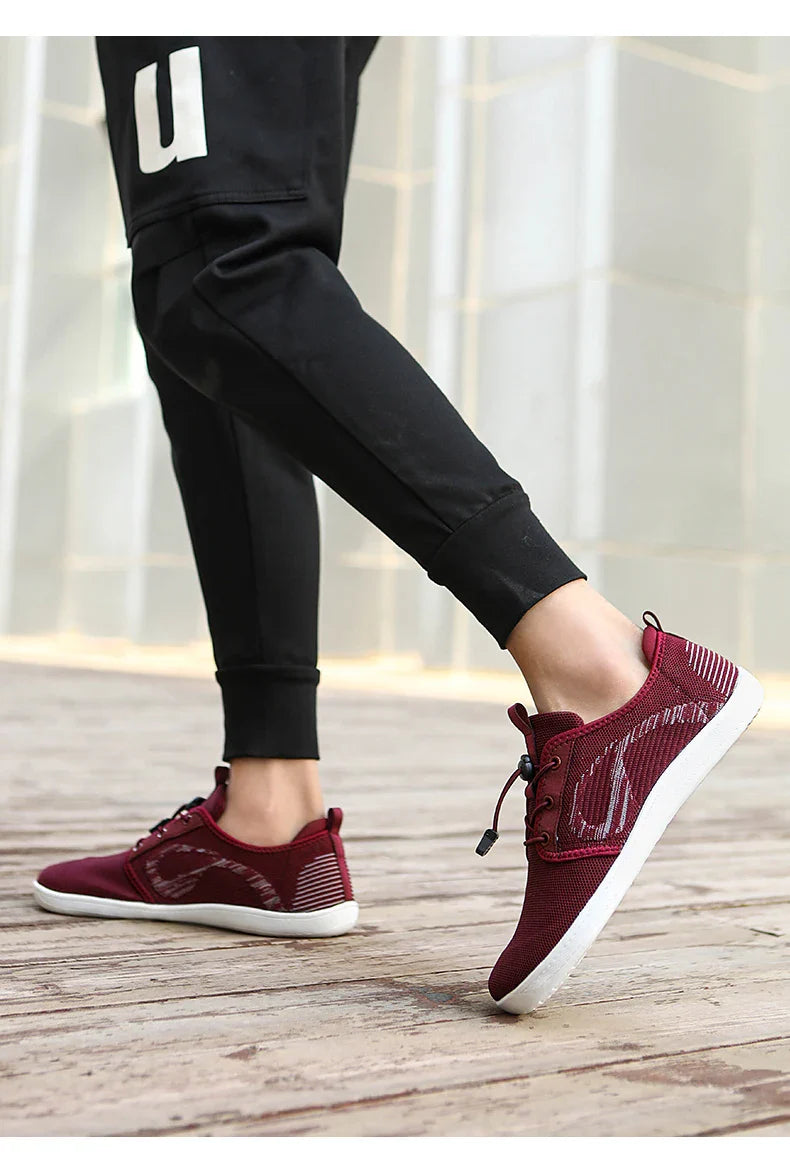 New Unisex Wider Shoes Breathable Mesh Men Barefoot Wide-toed Shoes Brand Flats Soft Zero Drop Sole Wider Toe Sneakes Large Size
