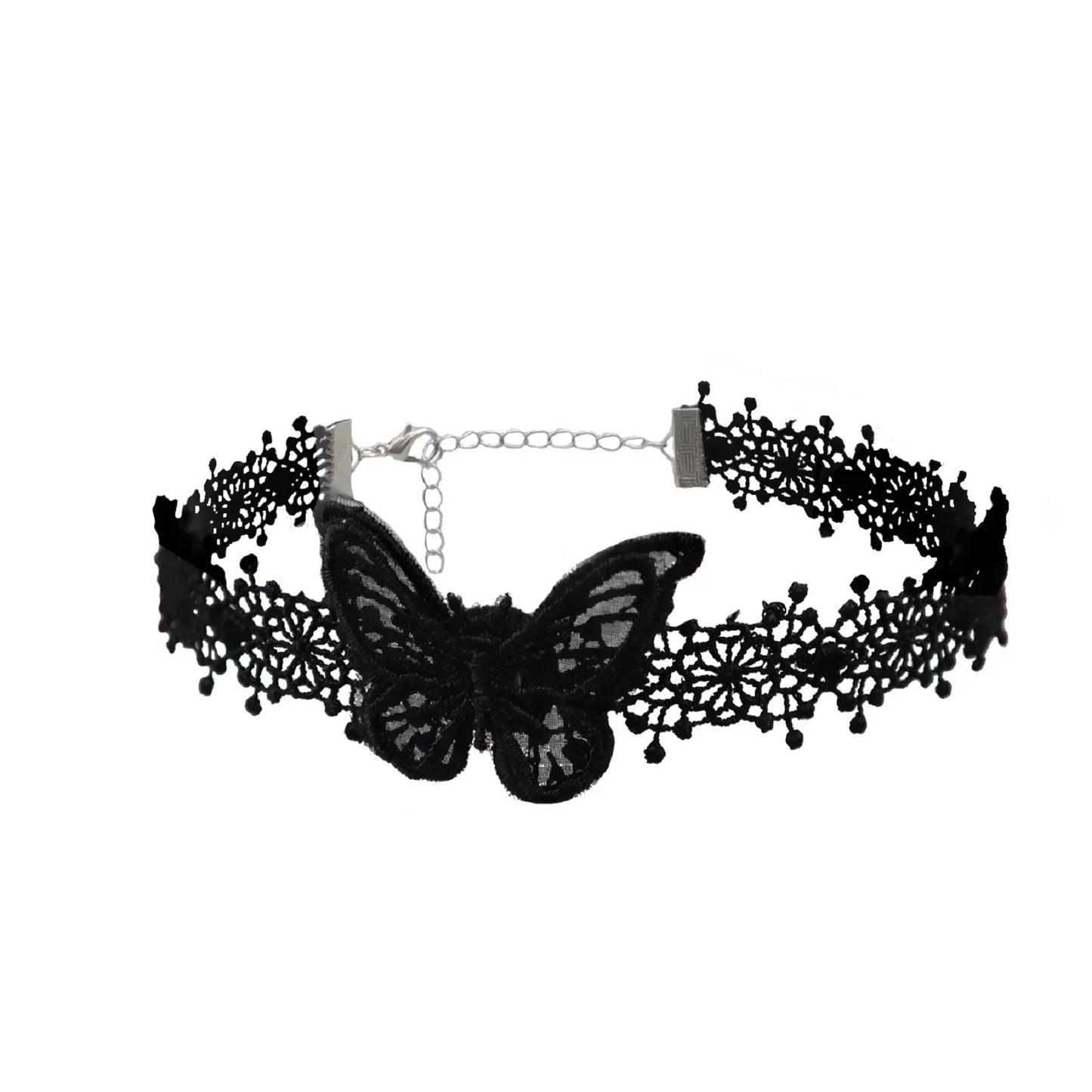 Punk Black Sexy Lace Chokers Necklace For Women Fashion Retro Clavicle Chain Halloween Collar Choker Steampunk Gifts