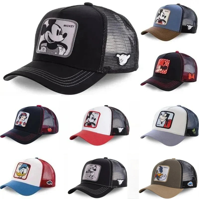 Anime Cartoon Snapback Cotton Baseball Cap Men Women Hip Hop Dad