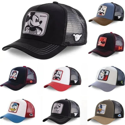 Anime Cartoon Snapback Cotton Baseball Cap Men Women Hip Hop Dad