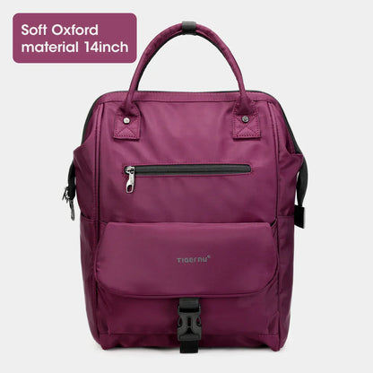 New Ladies Casual Backpack For Women Splashproof TPU Travel Camping Female Handbags Light Weight Hiking School Backpacks
