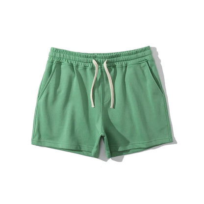 Cotton Gym Shorts Men Sport Running Shorts Homme Breathable Soft