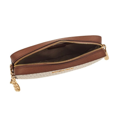 Ole Jet Set Item Large Women'S Pvc With Leather Single Shoulder Crossbody Bag Small Square