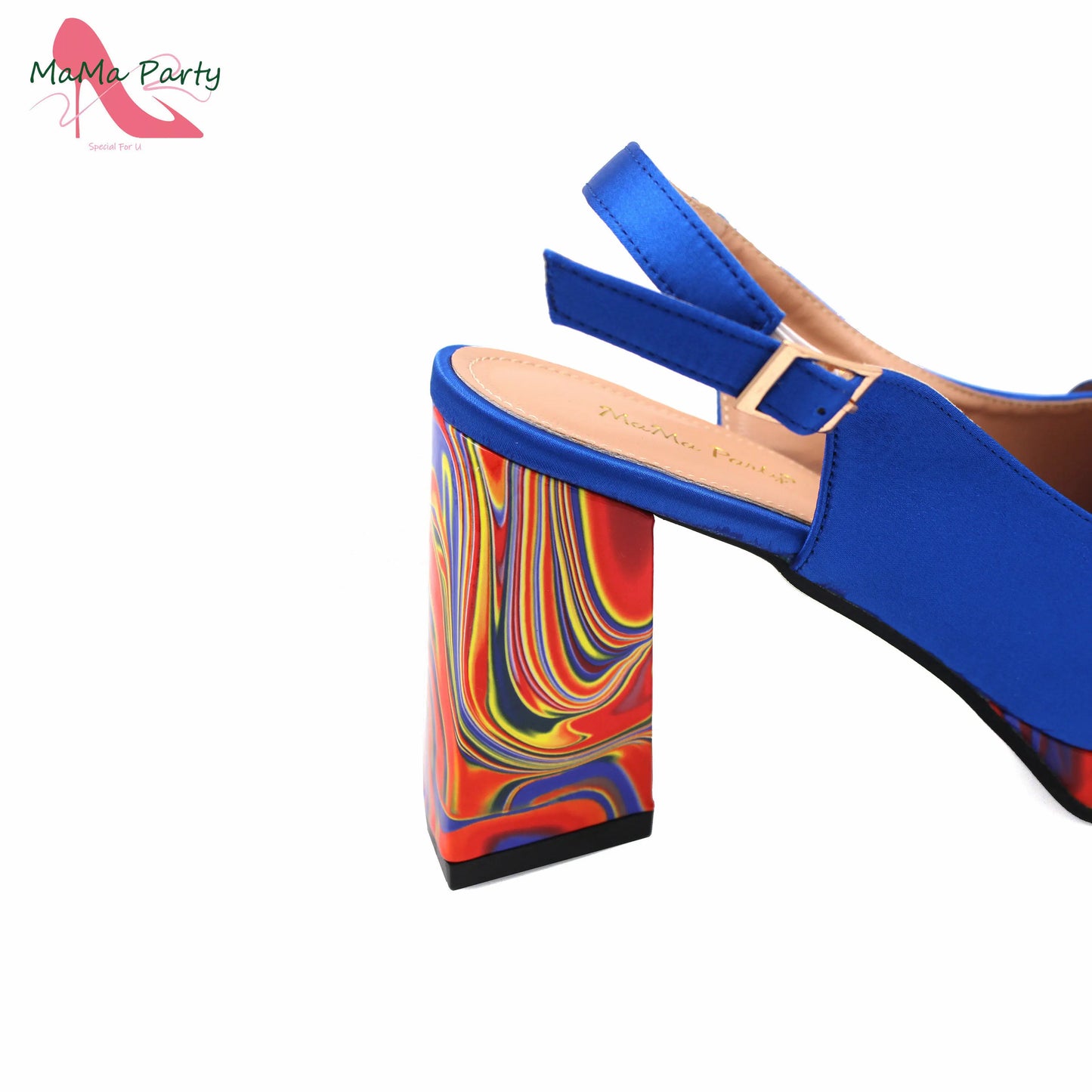 Red Color Italian Design Shoes Matching Bag Set Super High Heels Pumps for Garden Party