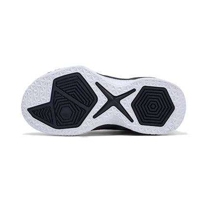 Kids Basketball Shoes Non-slip Breathable PU Leather Basketball Training Sneakers Boys Girls Sports Shoes Children Running Shoes