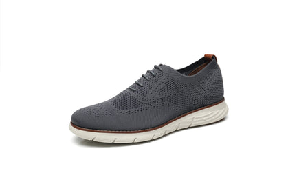 Male Sneakers Summer Knitted Mesh Casual Shoes Lightweight Casual Shoes Breathable Walking Footwear Shoes For Men
