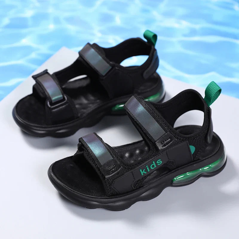 Breathable Sport Sandals for Boys Summer Casual Beach Shoes Comfortable Soft SoleNon-Slip Kids Fashion Outdoor Sandalias