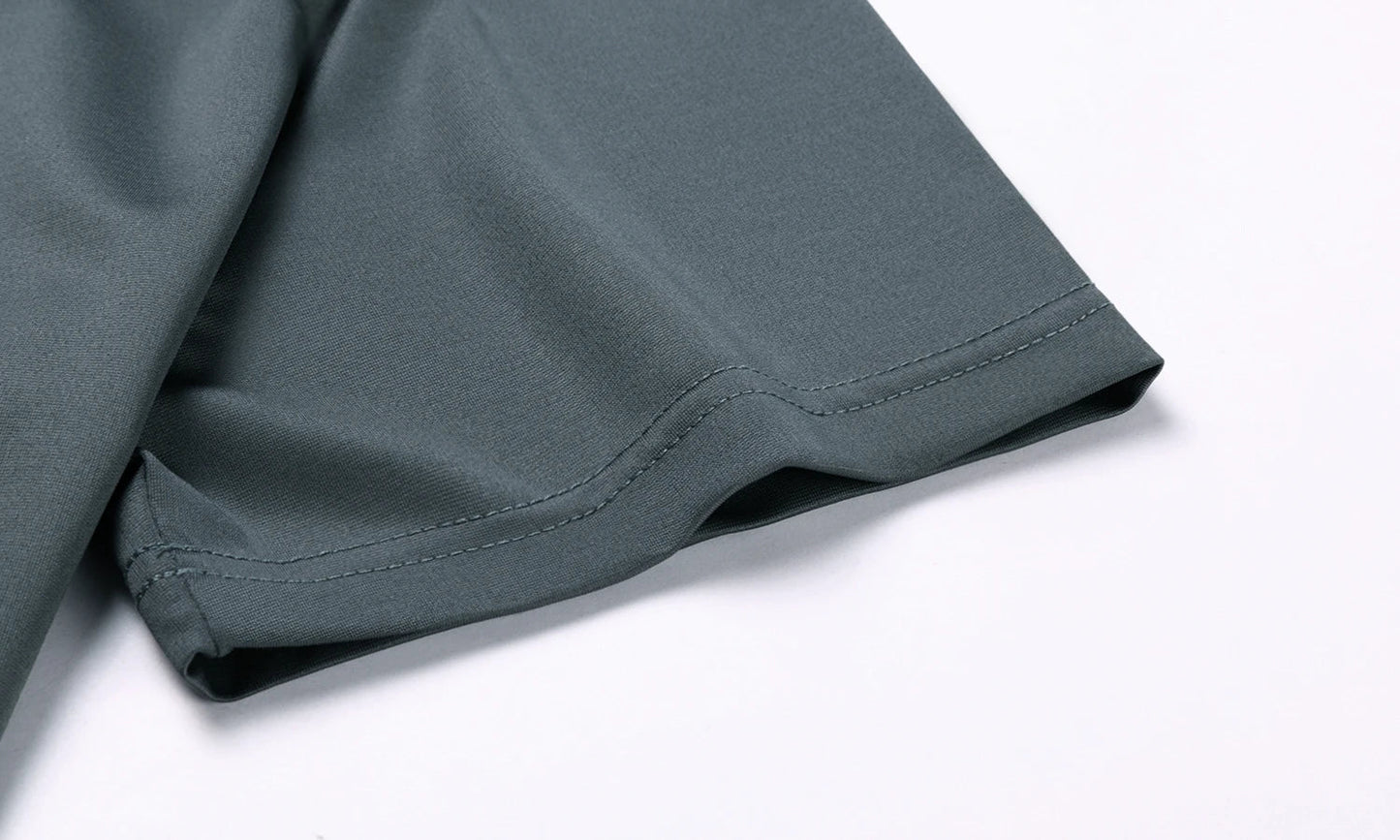 Luxury Brand Men's Polo Shirt Lapel T-Shirt Summer New Cool Letter Embroid Short Sleeve High End Casual Office Business Menswear