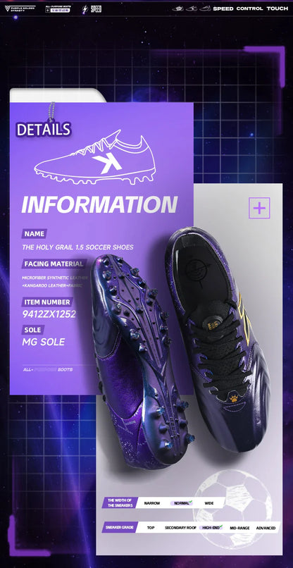 Kangaroo Leather Mg Soccer Shoes Professional Match Sports Football Shoes Outdoor Anti Slip Football Boots