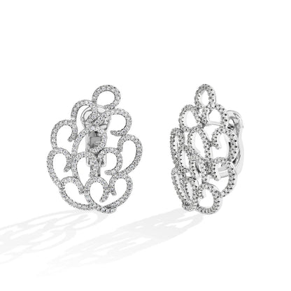 Women's Earrings For Party S925 Silver Moissanite Earrings D VVS1 Yellow Gold Plated Gifts Sparkling Jewelry