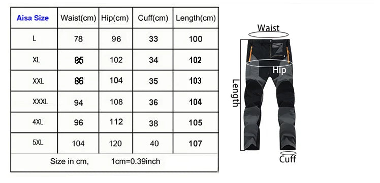 Men Summer Sports breathable Pants Hiking Trousers Camping Splash Prevention Quick Dry UV Resistant Elastic Thin