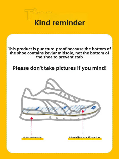 Labor Protection Shoes Anti Smashing AntiStabbingAnti Slip Protection Steel ToeShoes Wear-resistantShoes Men's Safety Work Shoes