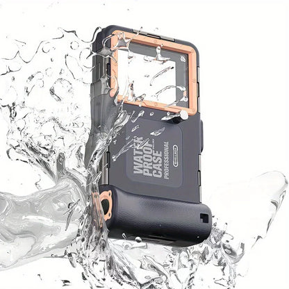 Waterproof Phone Case Holsters & 15m Diving 50ft Swimming Premium Protective Housing & Lanyard For iPhone Samsung 6.8" Phone