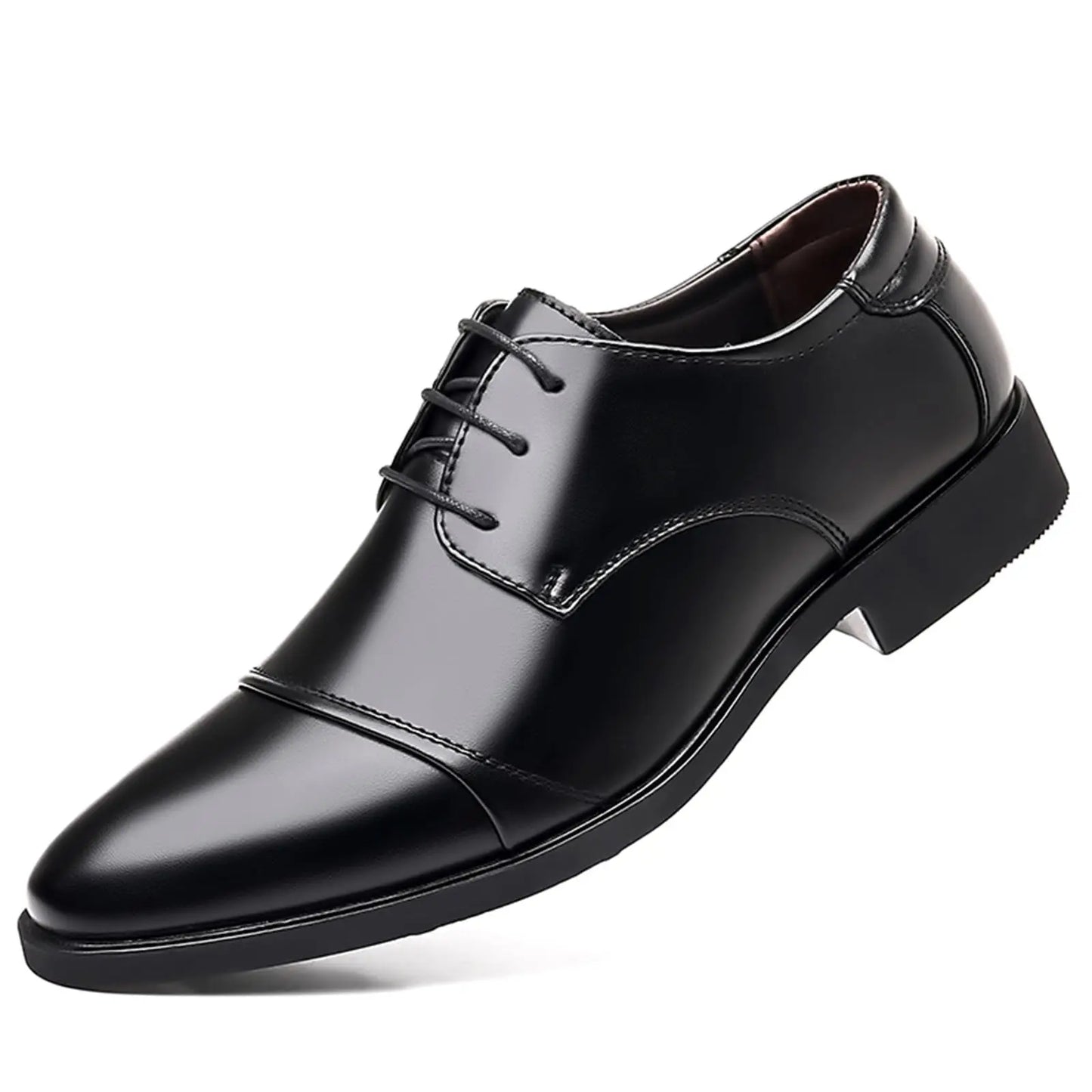 Men's Classic Modern Formal Business Oxford Dress Shoes Comfortable Tuxedo Lace-Up Derbys Casual Shoes for Men