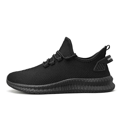 Summer Mesh Men Shoes Breathable Mens Sneakers Trendy Lightweight Walking Big Size Man Tenis Shoes
