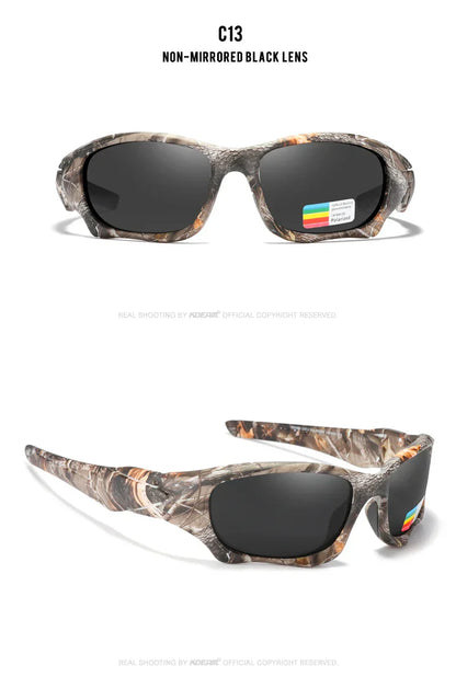 Outdoor Sports Polarized Sunglasses Men Curve Cutting Frame Stress-Resistant Lens Shield Sun Glasses Women KD0623